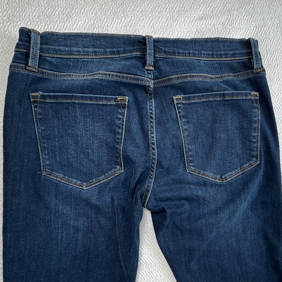 NWOT Frame Le Garcon Straight-leg Mid-rise Dublin Blue Jeans, Women's Size 27 - Picture 6 of 13